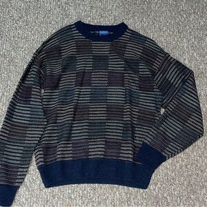 Via Torino VINTAGE “Grandpa” knit sweater size M